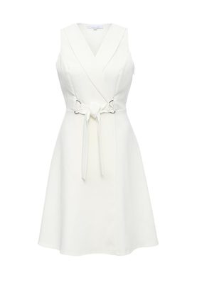 LOST INK  SAMARA TIE FRONT TUX DRESS