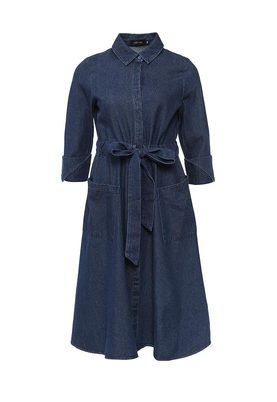 LOST INK   BRYLEE DENIM SHIRT DRESS